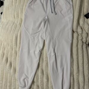 White Jogger Pants